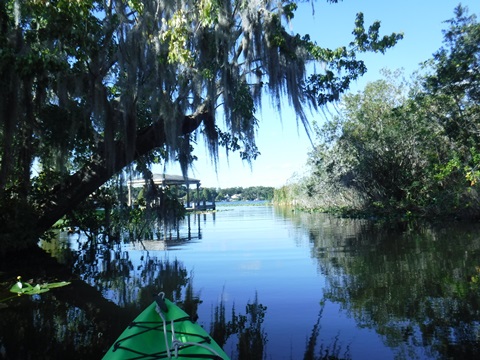 paddling Winter Park Chain of Lakes