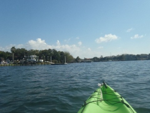 paddling Crystal River, kayak, canoe