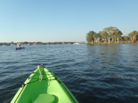 paddling Crystal River, kayak, canoe