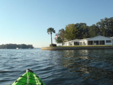 paddling Crystal River, kayak, canoe