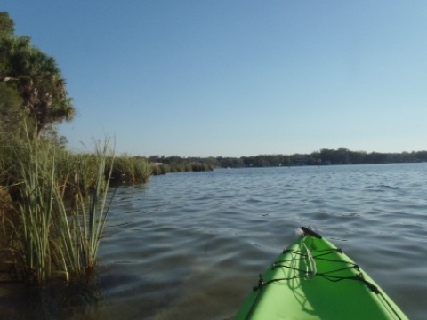 paddling Crystal River, kayak, canoe