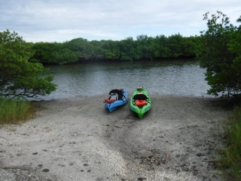 Fort Desoto Park paddling trail, kayak, canoe