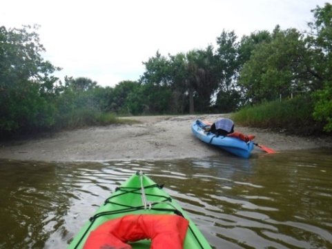 Fort Desoto Park paddling trail, kayak, canoe