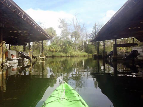 Paddling Homosassa River, kayak, canoe