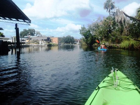 Paddling Homosassa River, kayak, canoe