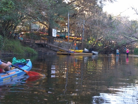 paddling Little Manatee River