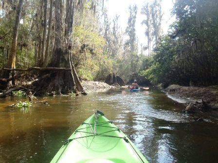 Peace River Padding Trail, upper section, kayak, canoe