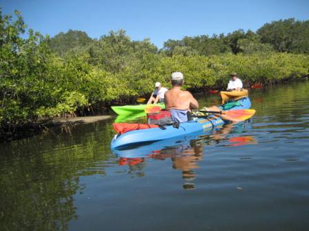 Paddling on South Creek, Oscar Scherer