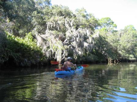 Paddling on South Creek, Oscar Scherer