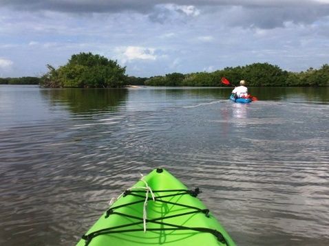 Paddling on Terra Ceia