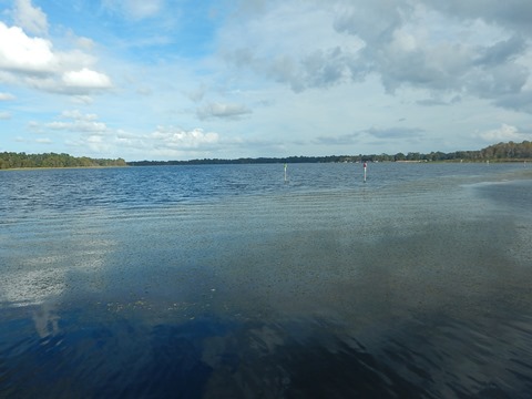 Paddle Withlacoochee River-south, Lake Rousseau, Inglis Dam