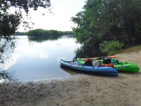 paddling Everglades, East River, kayak, canoe