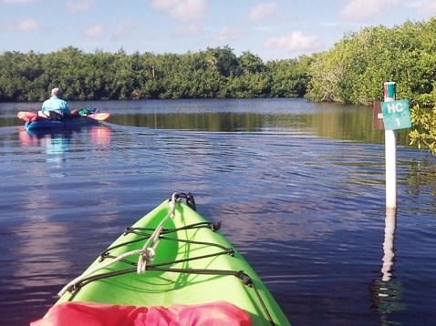 paddling Everglades, Halfway Creek, kayak, canoe