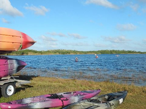 paddling Everglades, Nine Mile Pond, kayak, canoe