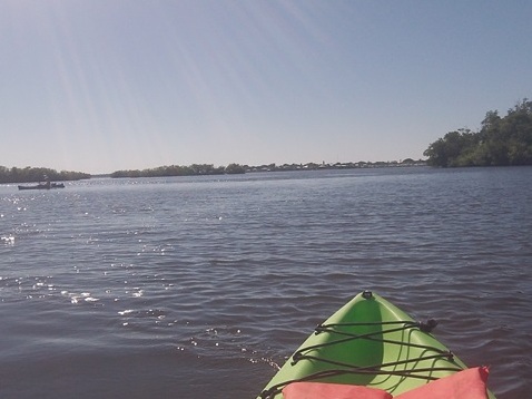 paddling Turner River, kayak, canoe