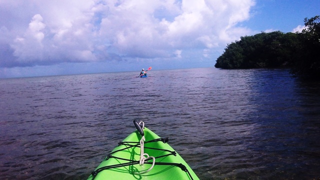 paddling Bahia Honda, Florida Keys, kayak, canoe