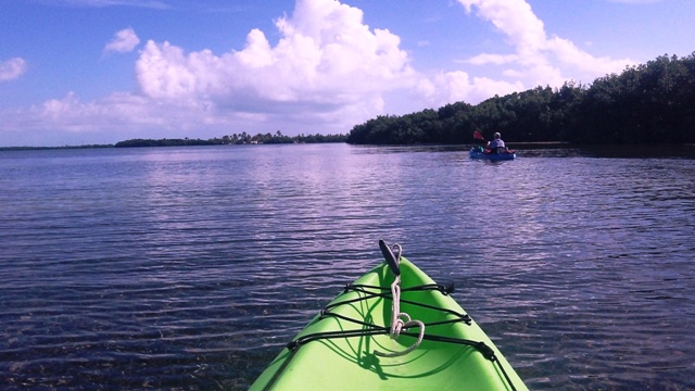 paddling Bahia Honda, Florida Keys, kayak, canoe