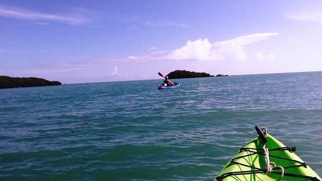 paddling Bahia Honda, Florida Keys, kayak, canoe