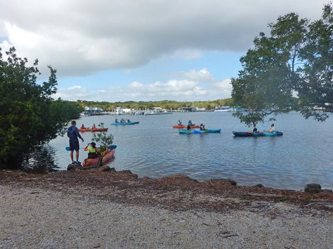 paddling Pennekamp State Park, Florida Keys, kayak, canoe