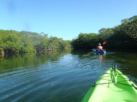 paddling Pennekamp State Park, Florida Keys, kayak, canoe