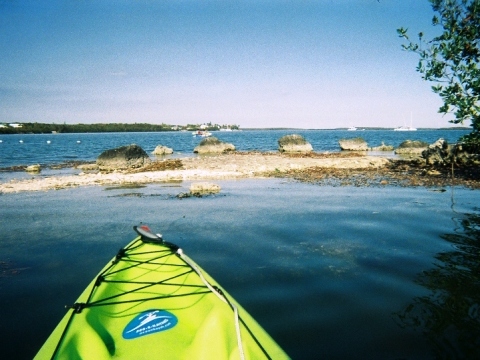 paddling Pennekamp State Park, Florida Keys, kayak, canoe