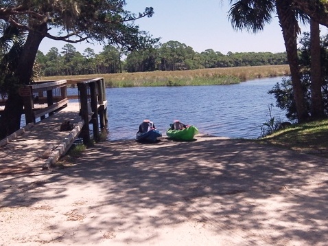 paddling Bulow Creek, kayak, canoe