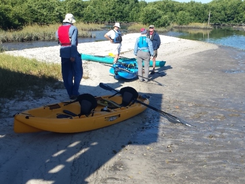 paddling Cedar Key, kayak, canoe