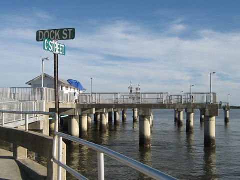 paddling Cedar Key, old downtown