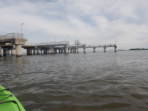 paddling Cedar Key, old downtown