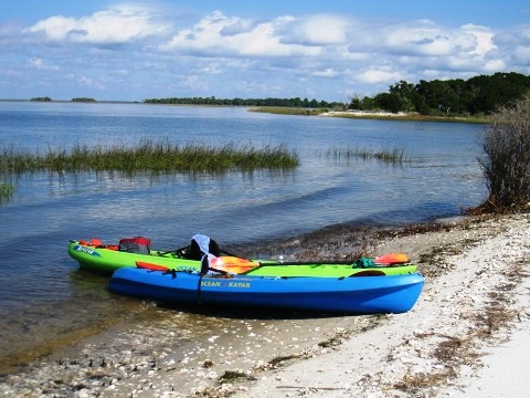 paddling Cedar Key, kayak, canoe