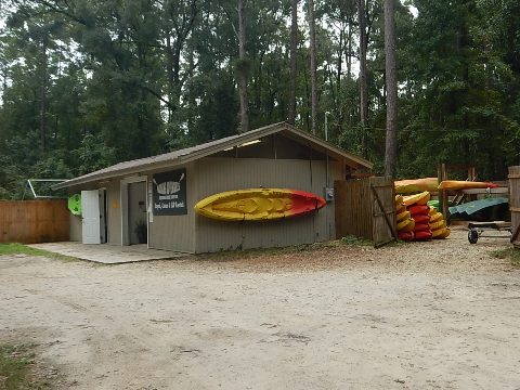 paddling Ichetucknee River, kayak, canoe