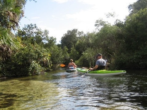 paddling Juniper Springs Run, Ocala National Forest, kayak, canoe