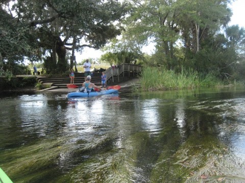 paddling Juniper Springs Run, Ocala National Forest, kayak, canoe