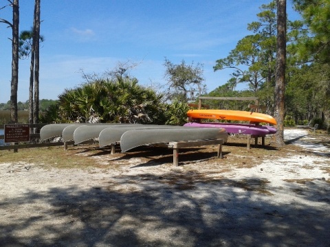 paddling Pellicer Creek, kayak, canoe