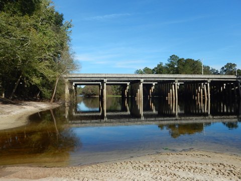 paddling Santa Fe River, Bible Camp Road, kayak, canoe