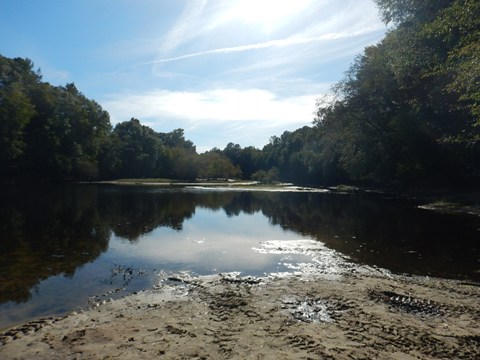 paddling Santa Fe River, Bible Camp Road, kayak, canoe