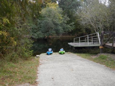 paddling Santa Fe River, US 27 to Poe Spring ,kayak, canoe