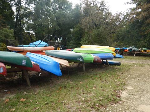 paddling Santa Fe River, Rum to Gilchrist, kayak, canoe