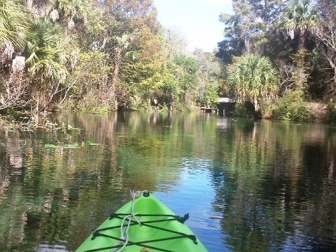 paddling Silver River