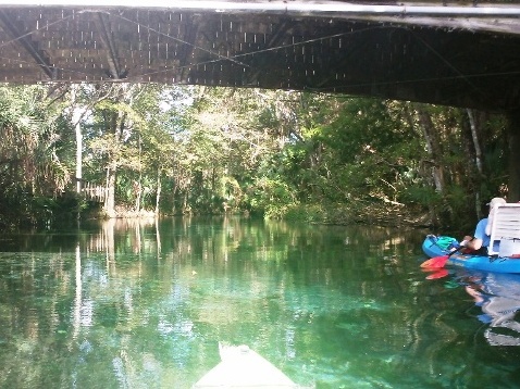 paddling Silver River