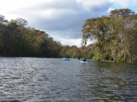 paddling Silver River