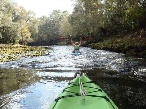 paddling Steinhatchee River