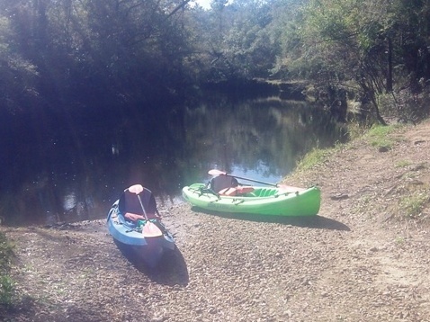 paddling Steinhatchee River