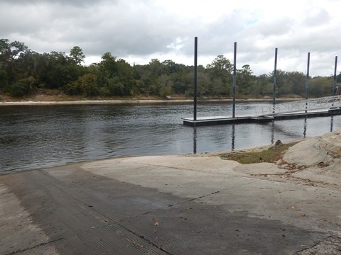 paddling Suwannee River, Ivey Park Branford