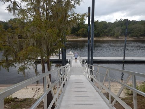 paddling Suwannee River, Ivey Park Branford