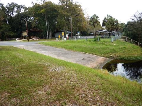 paddling Suwannee River, Hinton Landing