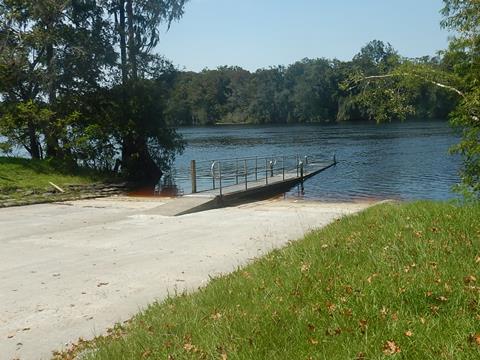 paddling Suwannee River, Clay Landing