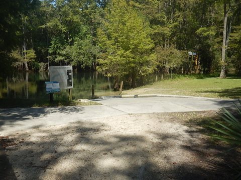 paddling Suwannee River, Manatee Springs SP