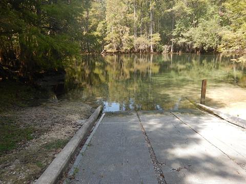 paddling Suwannee River, Manatee Springs SP