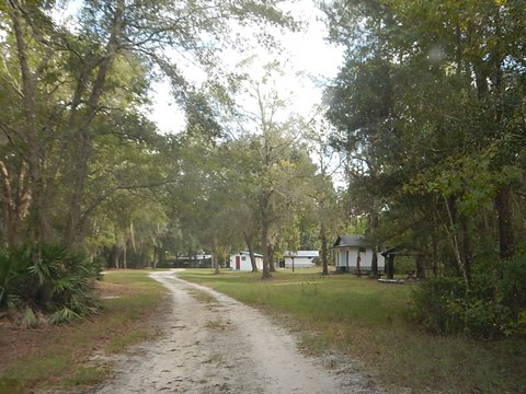 paddling Suwannee River, Griffis Fish Camp